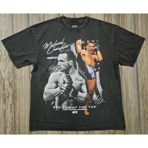 Michael Chandler UFC Fighting Shirt Mens Large Vintage Wash Heavyweight